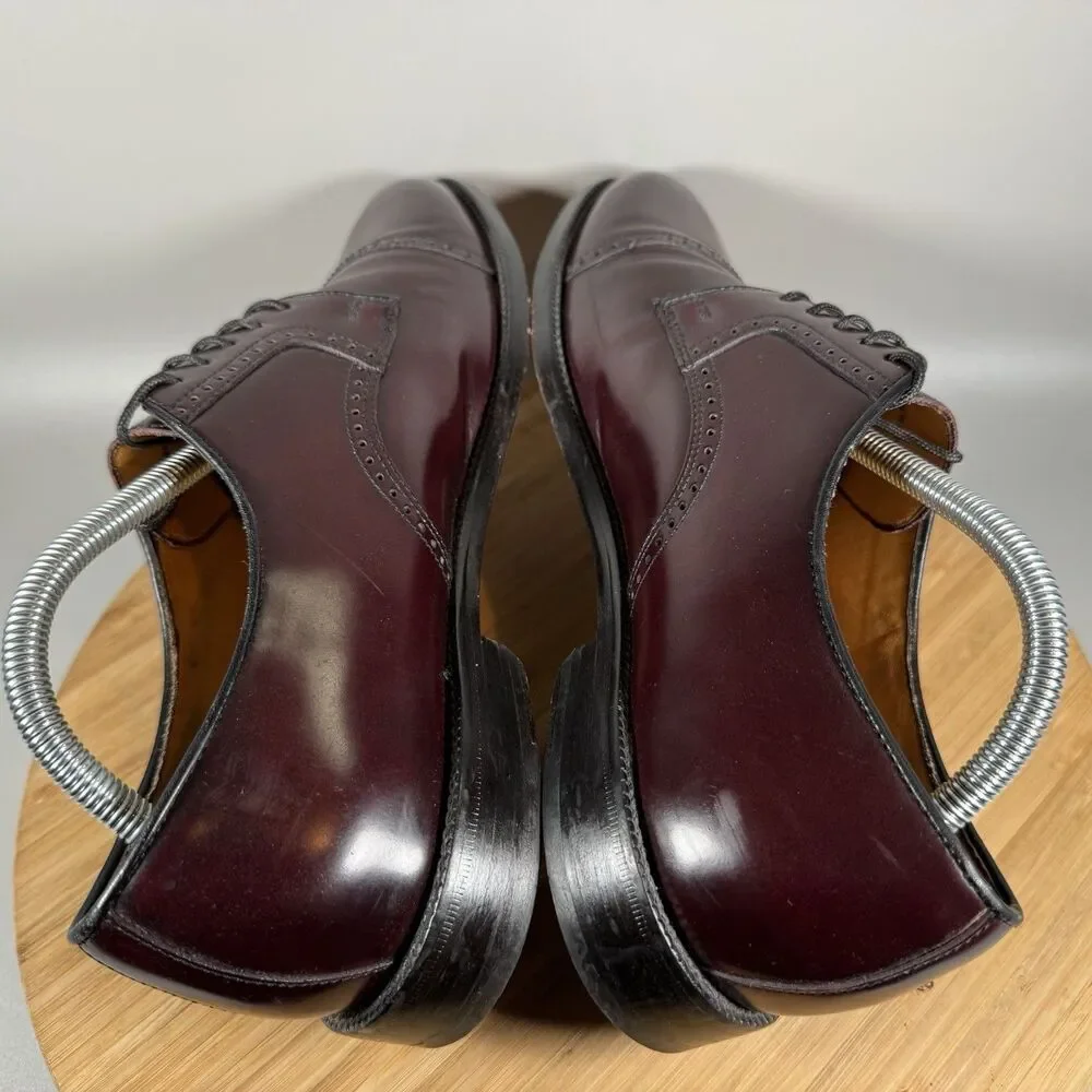 Cole Haan Cap Toe‎ Brown Oxford Dress Shoe Men's Size 10 M Lace Up